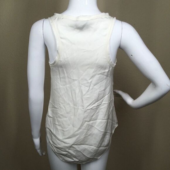 Theory Modern Racerback Silk Georgette Tank (C2) - Picture 4 of 8